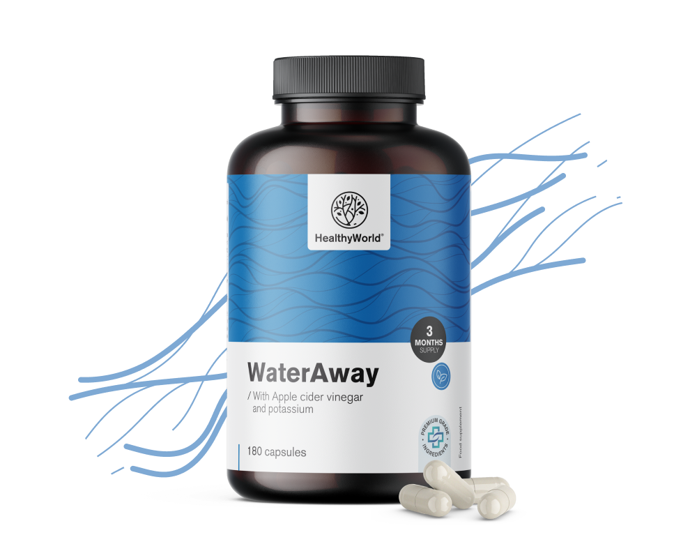 WaterAway – capsule per l'escrezione di acqua