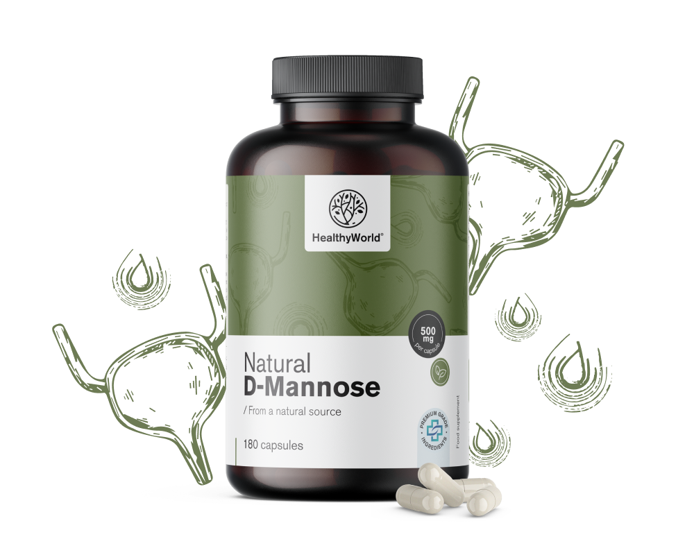 D-mannosio naturale 1500 mg