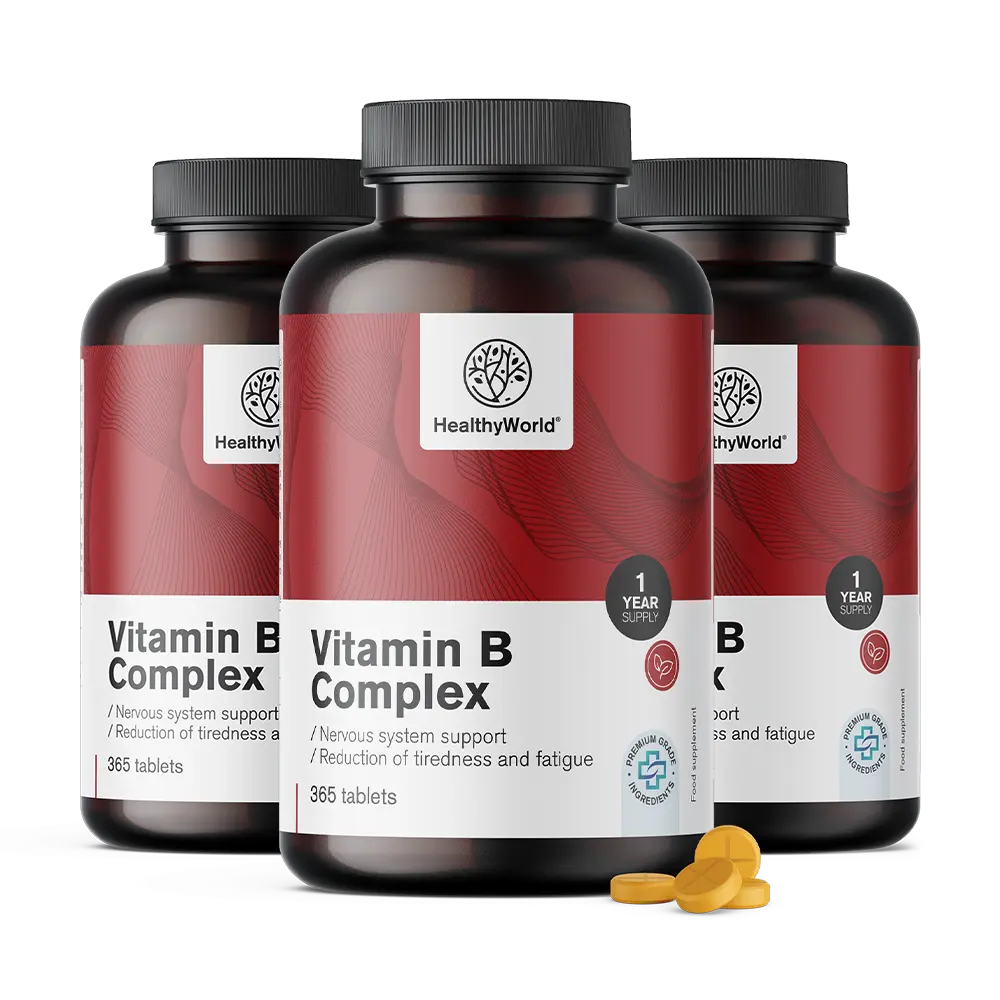 Vitamina B-kompleks con tutti i vitamini B