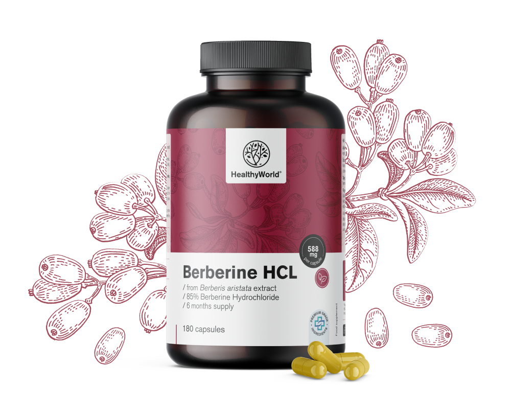 Berberina HCL 500 mg