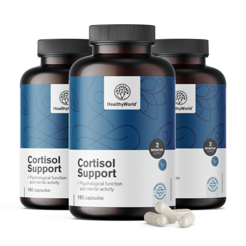3x Cortisol Support, totale 540 capsule