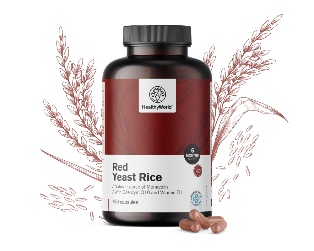 Riso rosso fermentato 250 mg