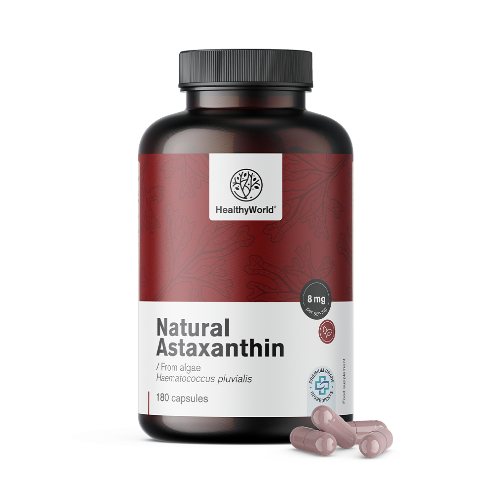 Astaxantina naturale 8 mg in capsule