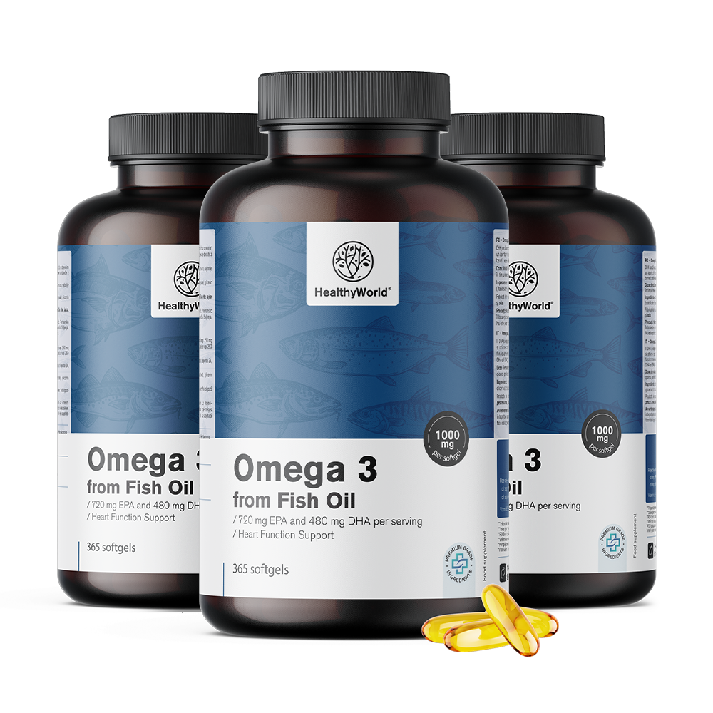 Omega-3 1000 mg con EPA e DHA