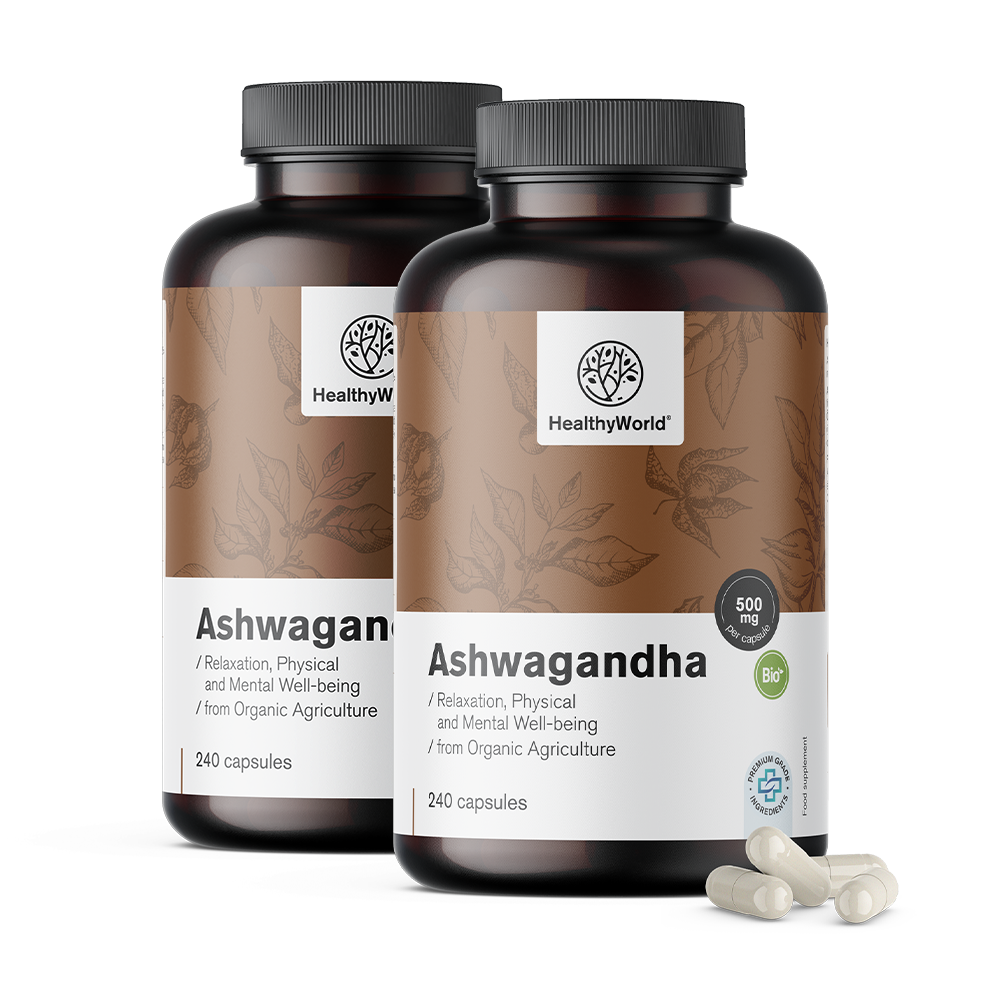 BIO Ashwagandha 500 mg in capsule