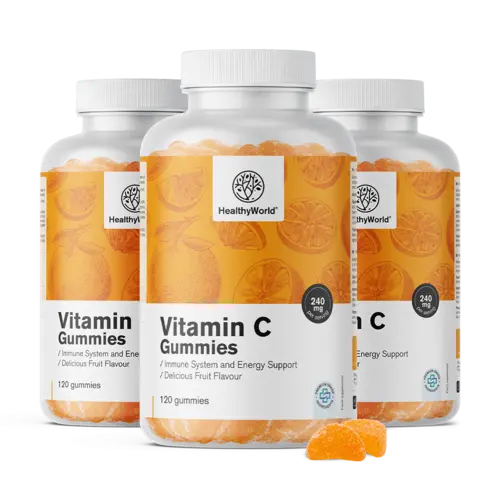 3x Vitamina C, totale 360 caramelle gommose