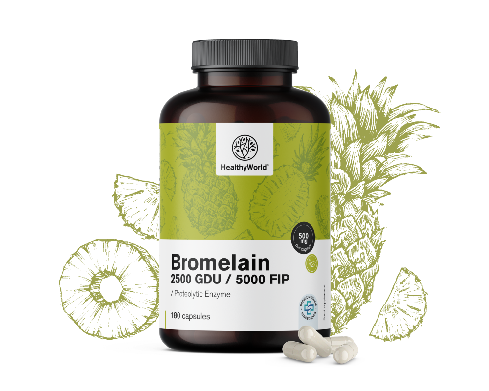 Bromelina 500 mg