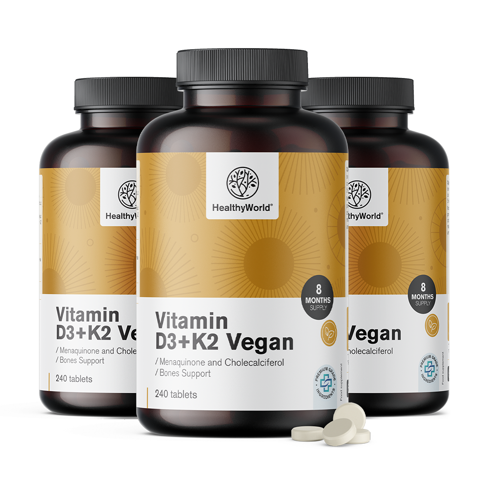 Vitamina D3+K2 vegana