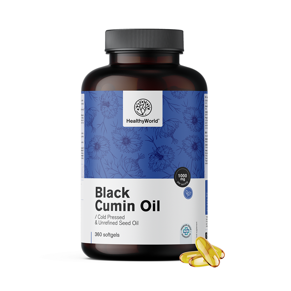 Olio di cumino nero 1000 mg