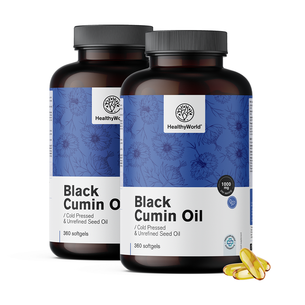 Olio di cumino nero 1000 mg
