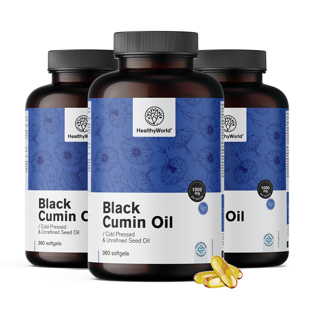Olio di cumino nero 1000 mg