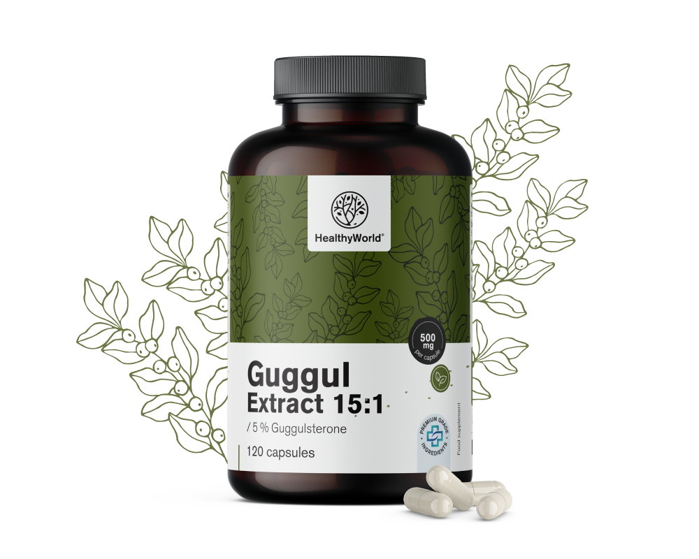 Guggul 500 mg – estratto 15:1
