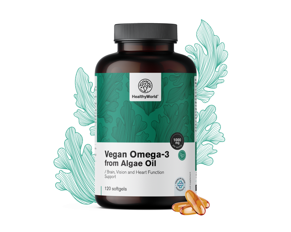 Omega-3 vegano 1000 mg – da alghe