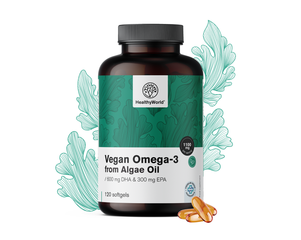 Omega-3 vegano 1100 mg – da alghe