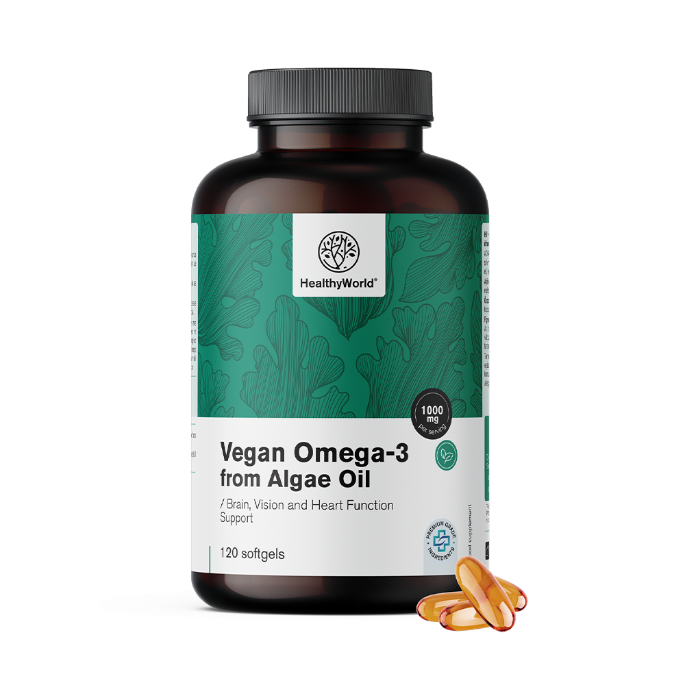 Omega-3 vegano 1000 mg – da alghe