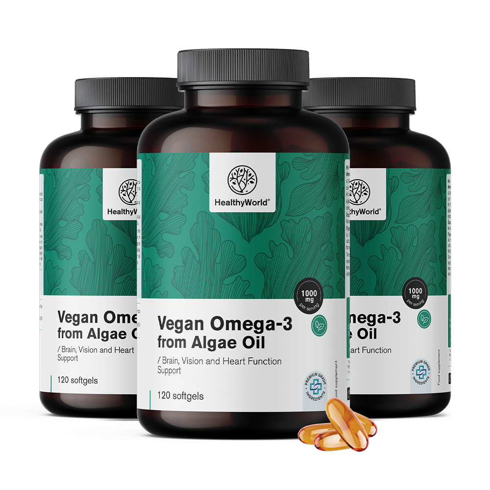 Omega-3 vegano 1000 mg – da alghe