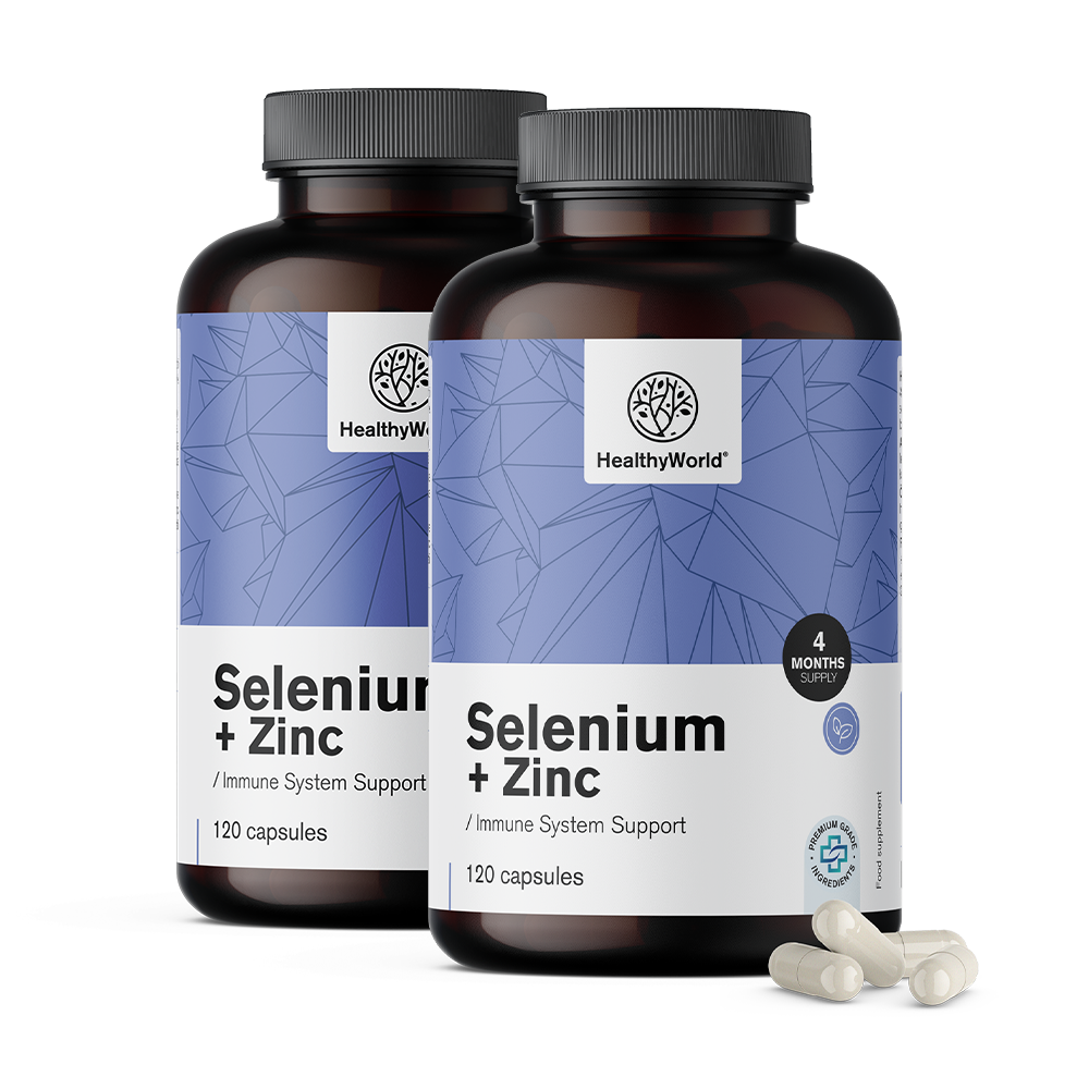 Selenio + zinco.