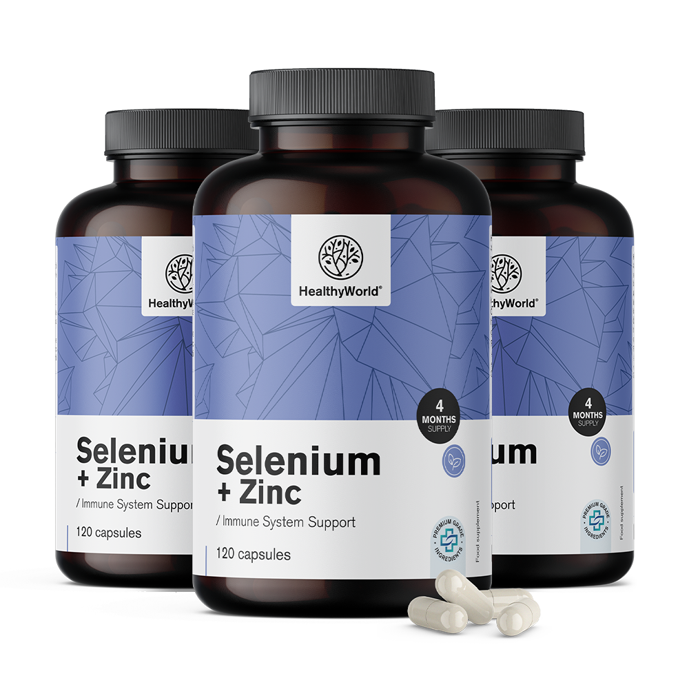 Selenio + zinco.