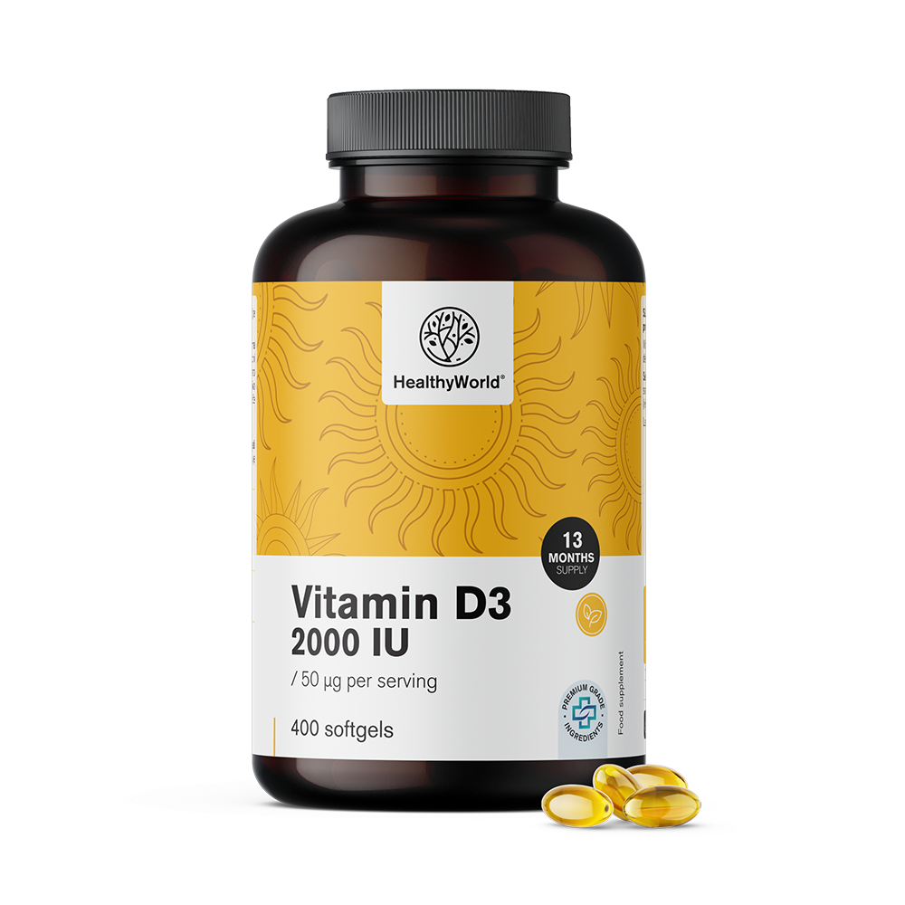 Vitamina D3 2000 UI Vitamina D3 2000 i.e.