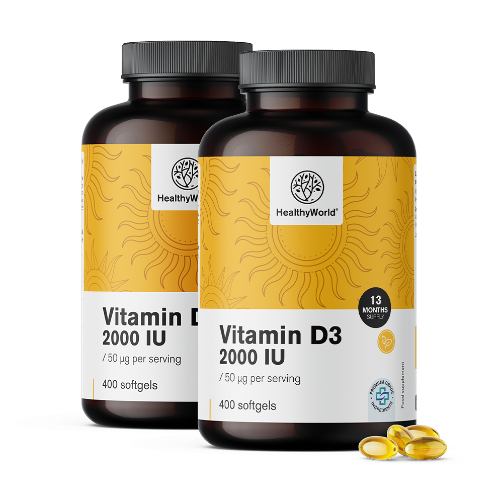 Vitamina D3 2000 i.e.