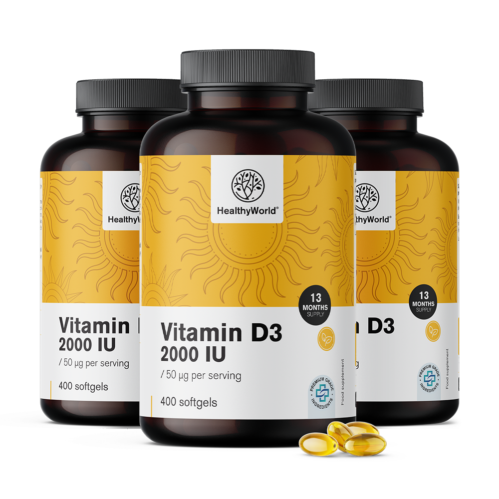 Vitamina D3 2000 i.e.