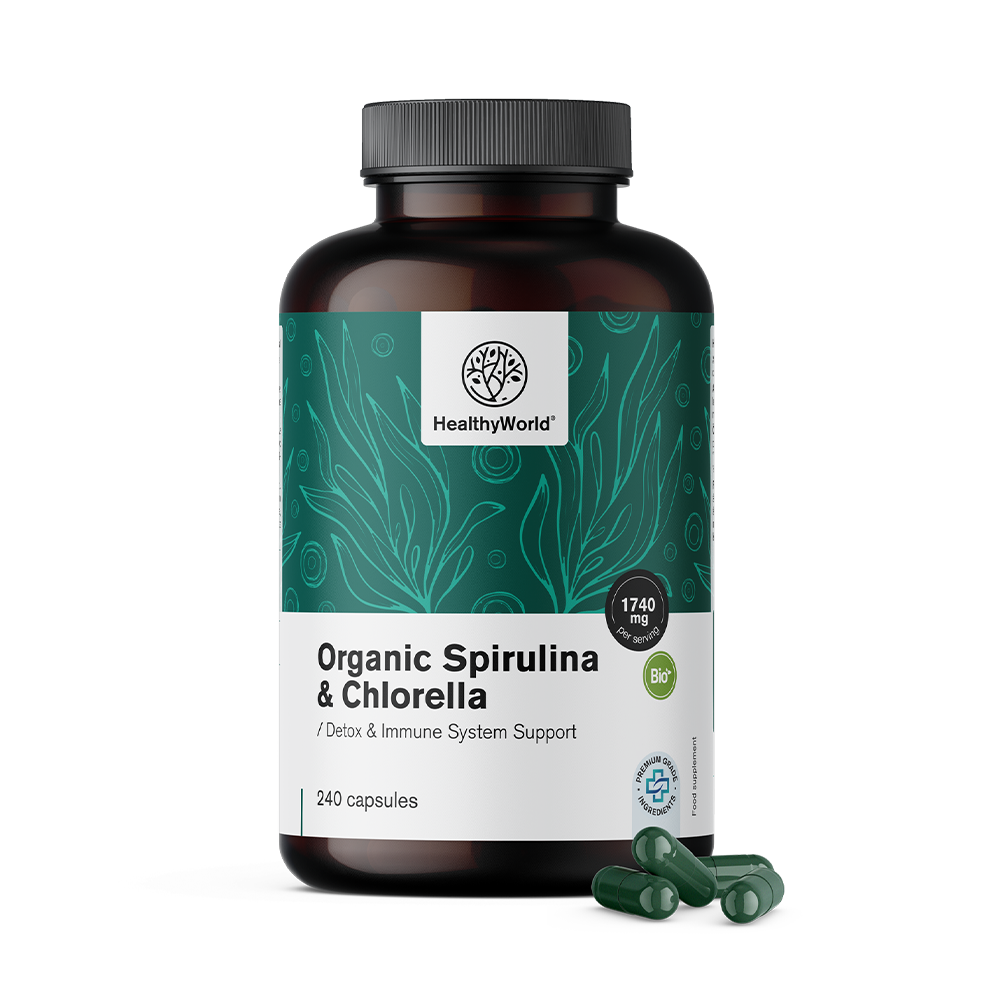 BIO Spirulina e chlorella.
