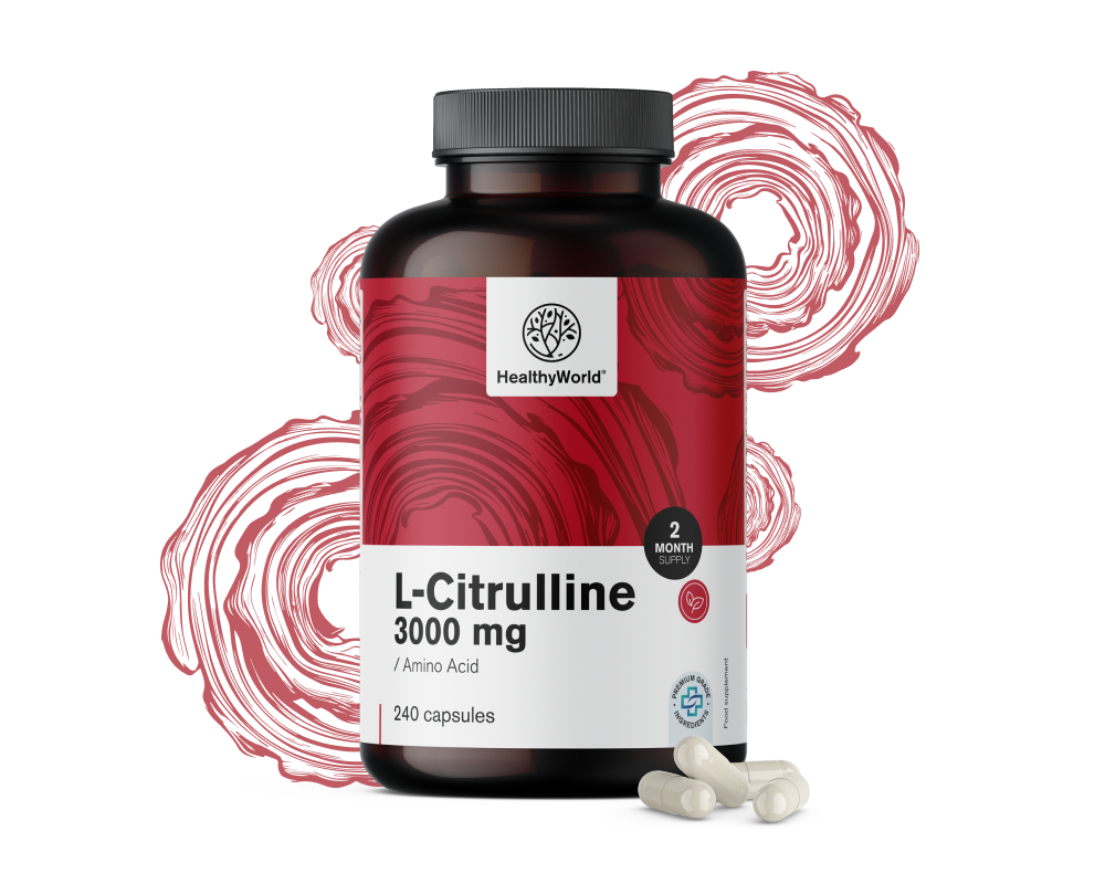 L-citrullina 3000 mg