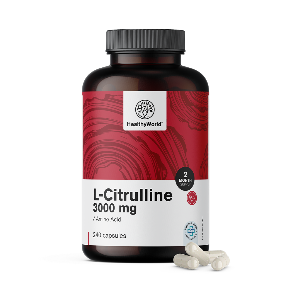 L-citrulin 3000 mg.