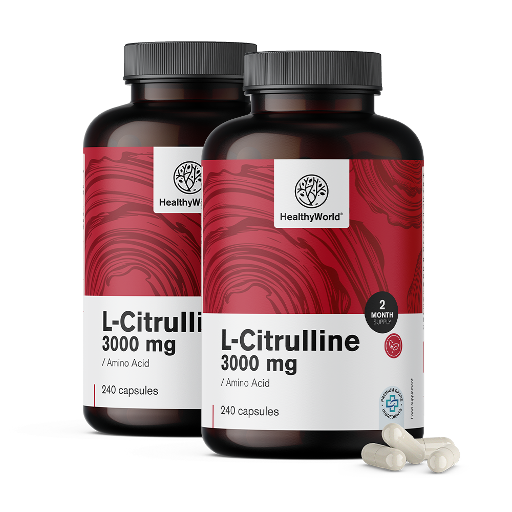 L-citrulin 3000 mg.