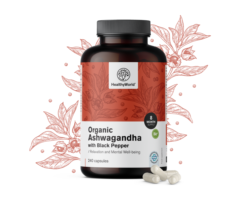 BIO Ashwagandha con pepe nero