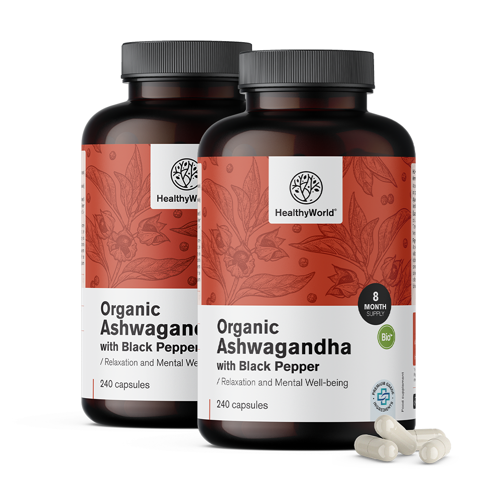 BIO Ashwagandha con pepe nero.