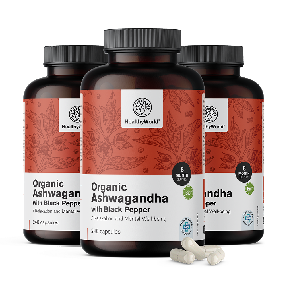 BIO Ashwagandha con pepe nero.