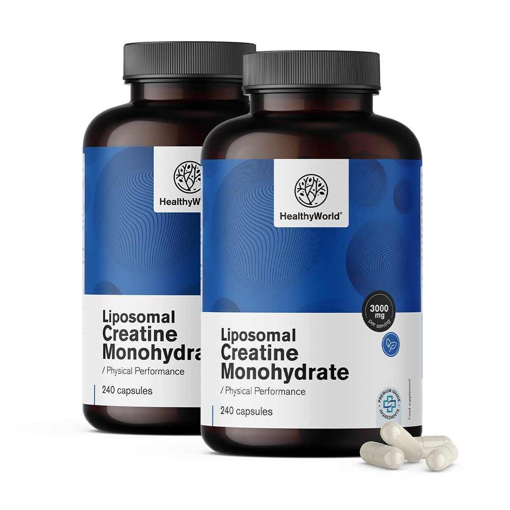 Monohidrato di creatina liposomiale 3000 mg.