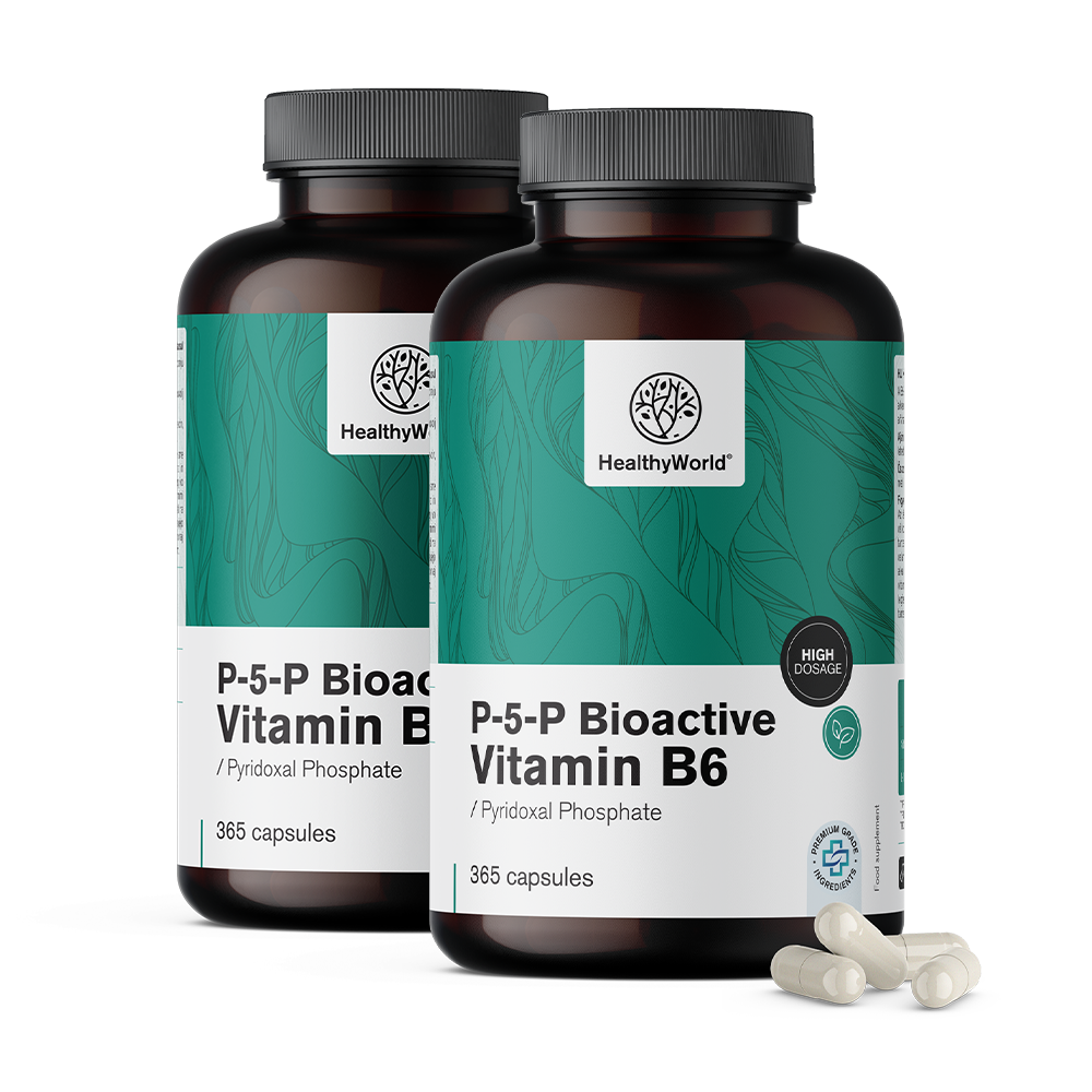 P-5-P - Vitamina B6 bioattiva.