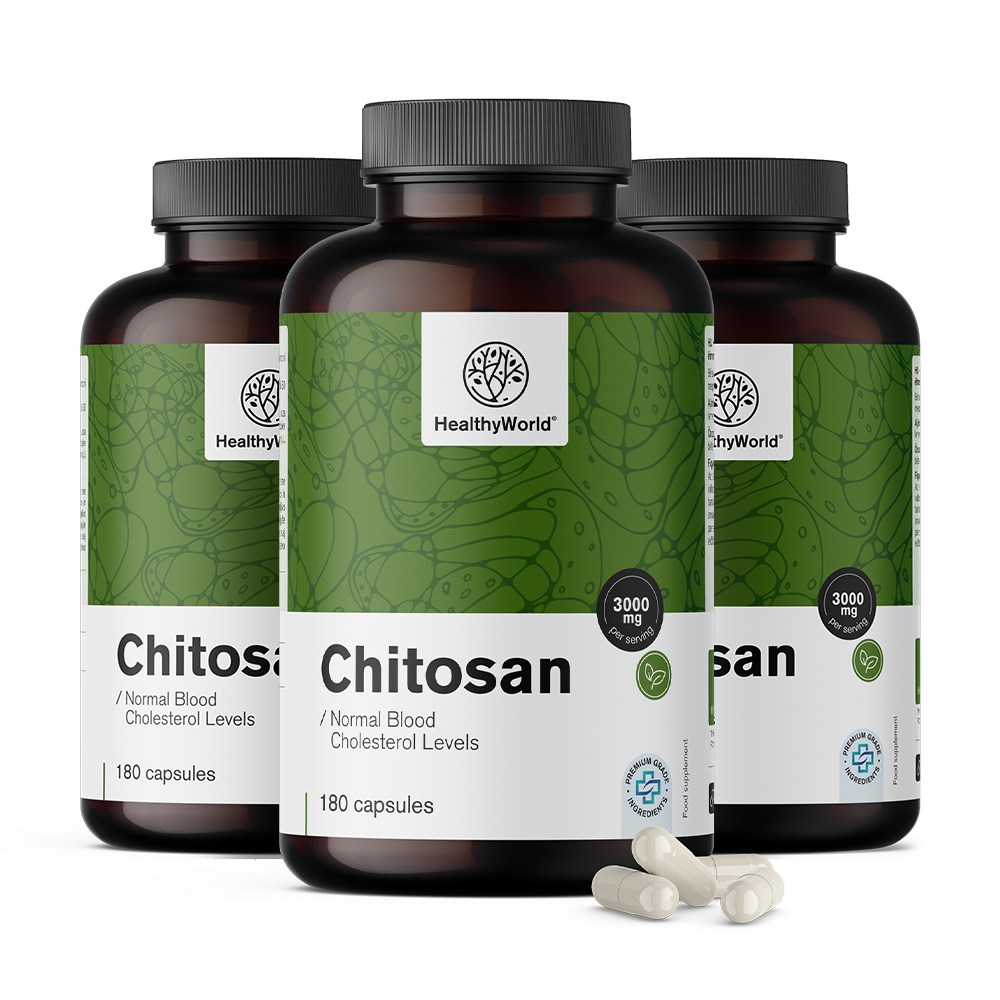 Chitosano 3000 mg.