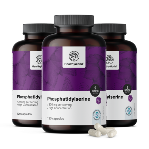 3x Fosfatidilserina, totale 360 capsule