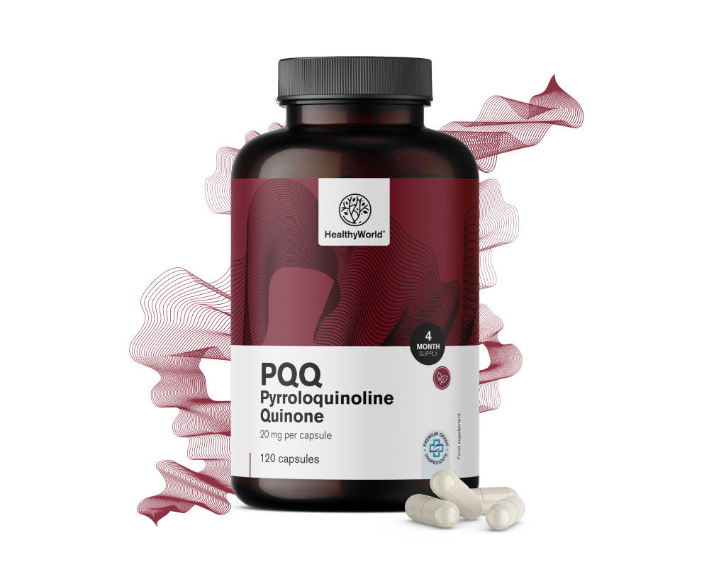 PQQ – Pirrolochinolina chinone 20&nbsp;mg
