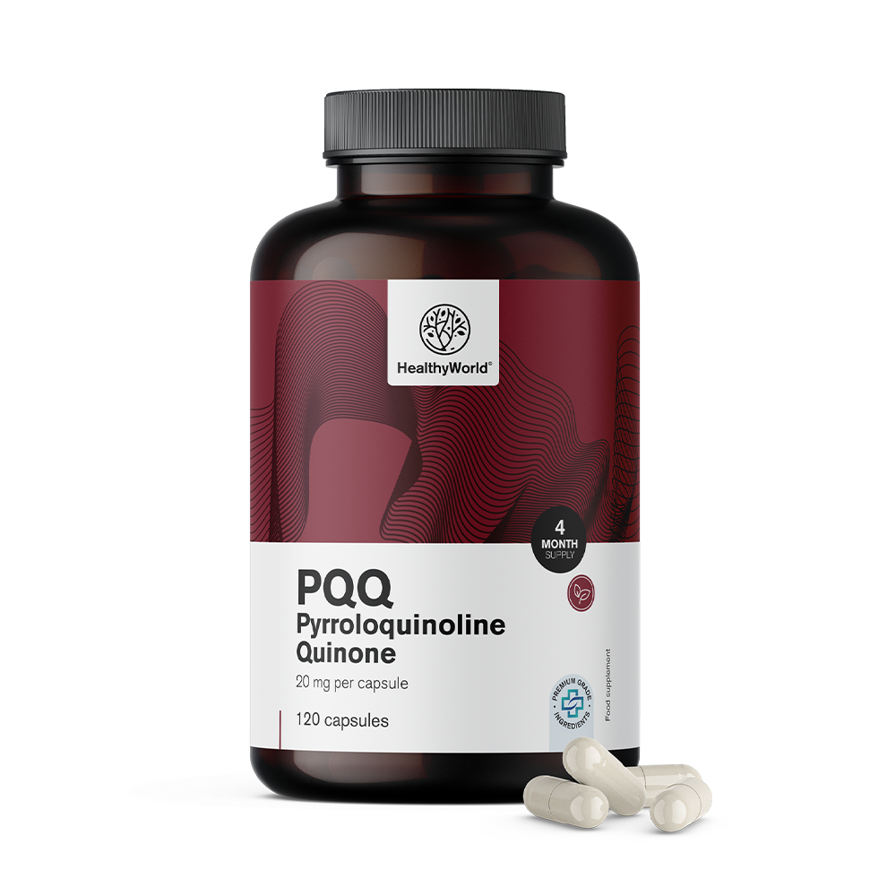 PQQ - pirrolochinolina chinone 20 mg.