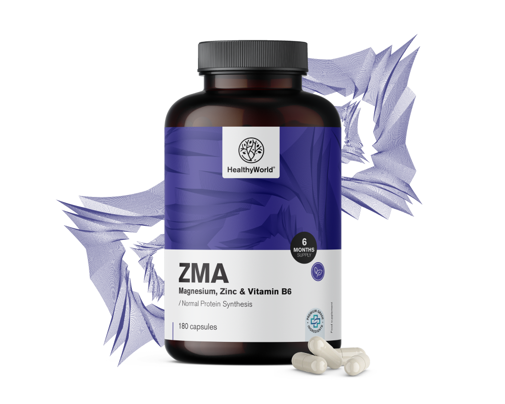 ZMA – magnesio, zinco e B6