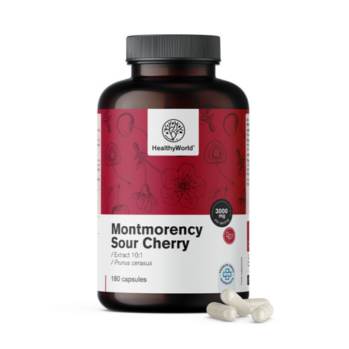 Ciliegia Montmorency 3000 mg, 180 capsule