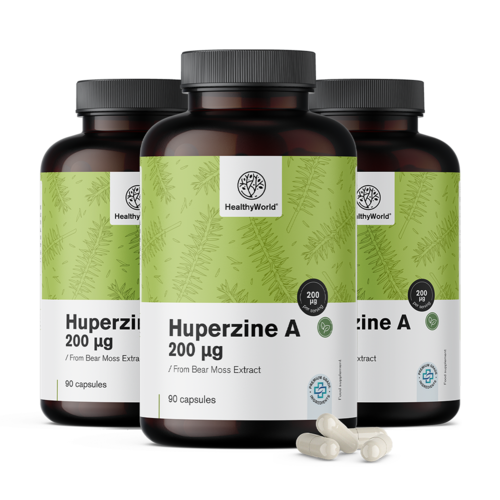 3x Huperzina A 200 µg, totale 270 capsule