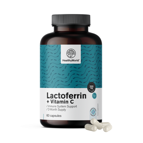 Lattoferrina 200 mg, 60 capsule