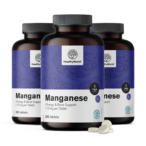 3x Manganese, totale 1095 compresse