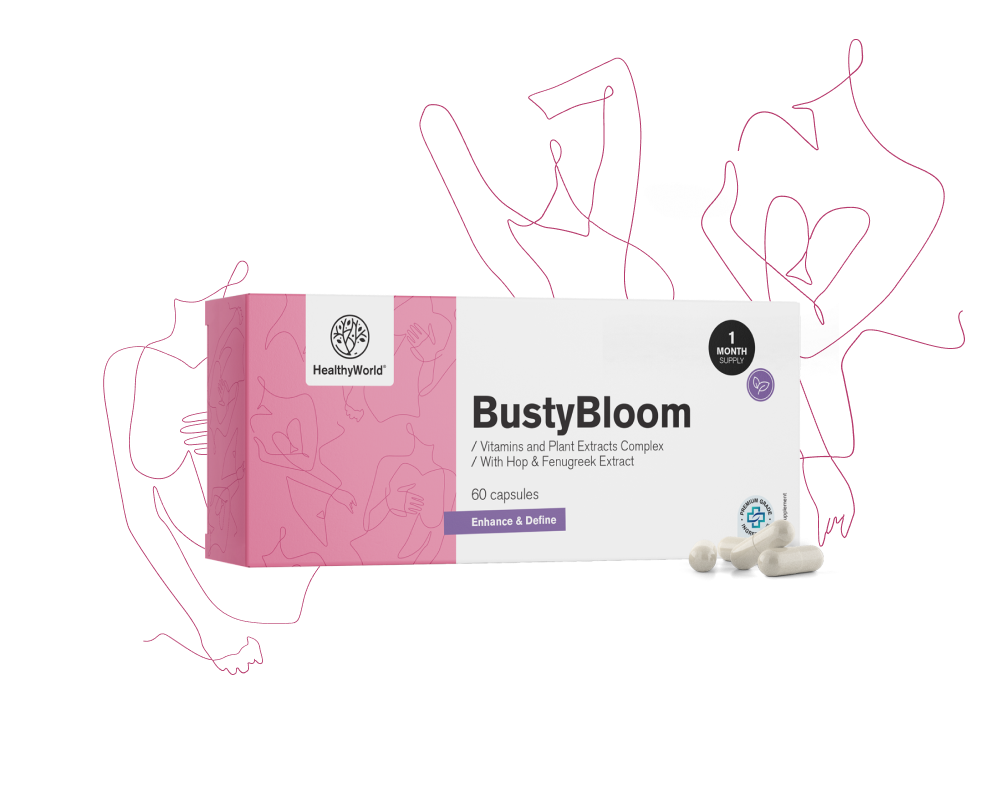 BustyBloom – complesso di vitamine ed estratti vegetali