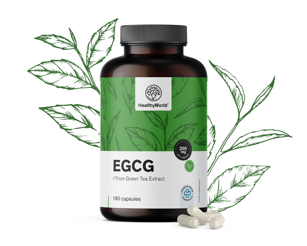 EGCG – da estratto di tè verde