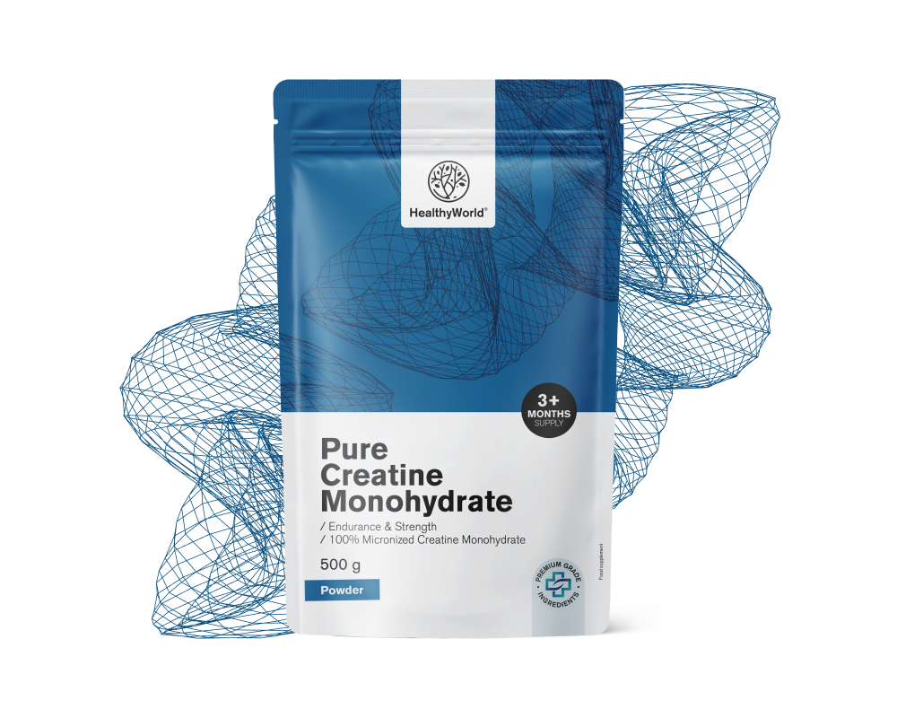 Pure Creatina monoidrato in polvere