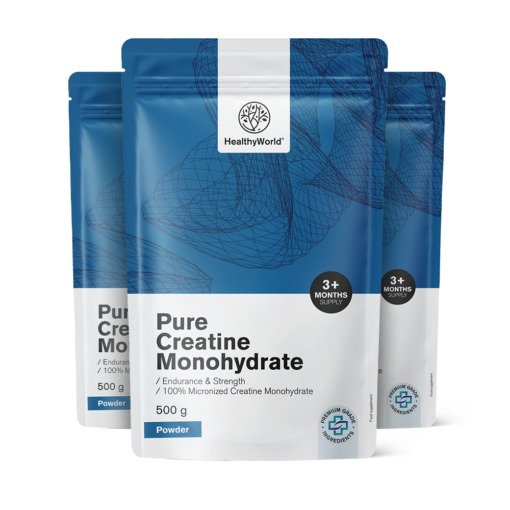 Pure Creatina monoidrato in polvere