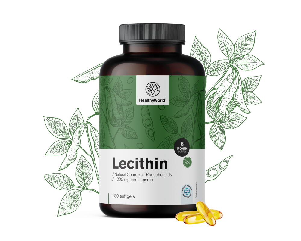 Lecitina 1200&nbsp;mg