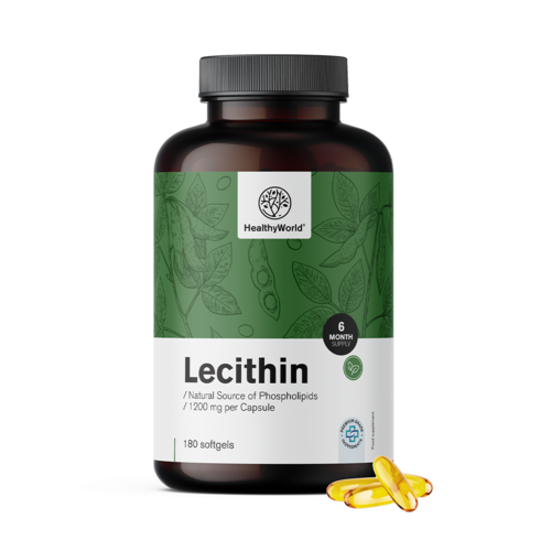 Lecitina 1200 mg, 180 capsule molli