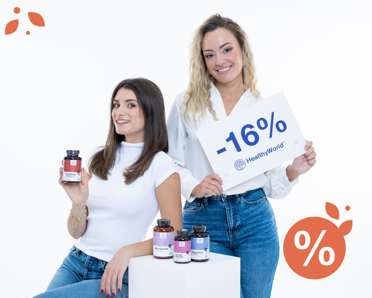 16% di sconto sull'intero acquisto